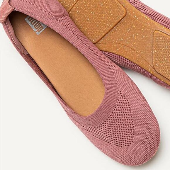 Fit Flop Allegro Knit Pink Ballet Flats Size 5 - Picture 2 of 10